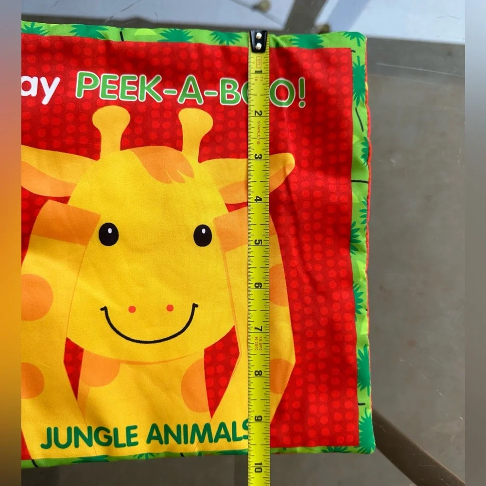 Play Peek-A-Boo Jungle Animals Cloth Book